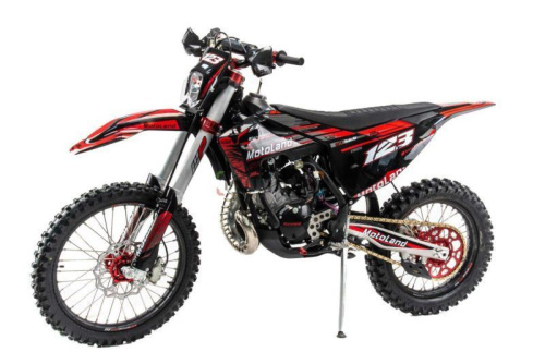 Мотоцикл кроссовый / эндуро MotoLand (Мотолэнд) XT 250 ST (1E66MM 2 - STROKE) красный фото 2