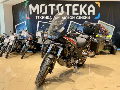 Мотоцикл дорожный CYCLONE (Циклон) RX600 ADV (SR600GY) чёрный с ПТС фото 14