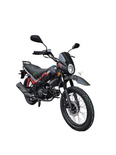 Мопед Мотомир TRICKLER 50 (110) чёрный/красный фото 2