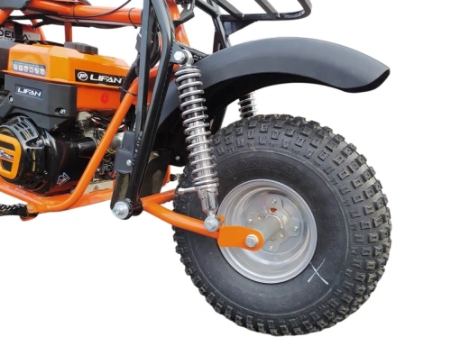 Мотоцикл СПРИНТ на редукторе, колеса 8” (20х7-8’’), LIFAN KP230ER, фара, электростартер фото 7