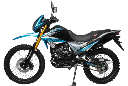 Мотоцикл кроссовый / эндуро MotoLand (Мотолэнд) 300 ENDURO ST NEON синий с ПТС фото 8