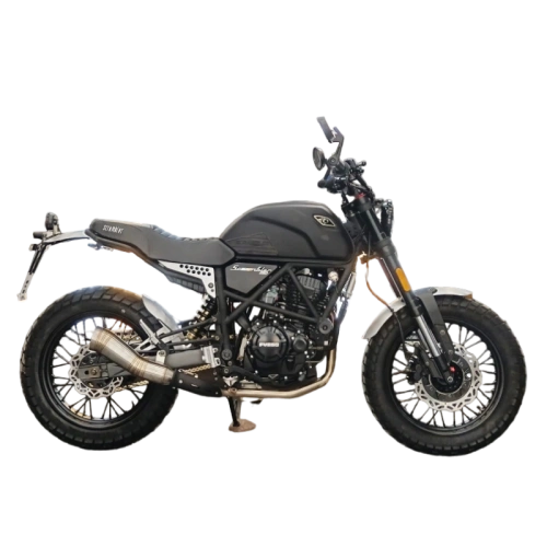 Мотоцикл дорожный FUEGO (Фуэго) Scrambler 250 Air чёрный с ПТС