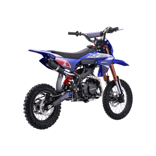 Мотоцикл кроссовый / эндуро BSE (БСЕ) NEW ERA 125 Mayhem Blue фото 3