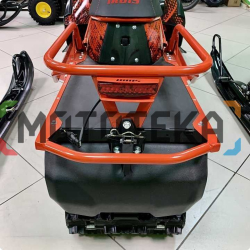 Снегоход IRBIS (Ирбис) SF 200 L Long чёрный/красный с ПСМ фото 4