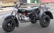 Трицикл ТРИТОН 3. СКАУТ 3Р - 140 чёрный