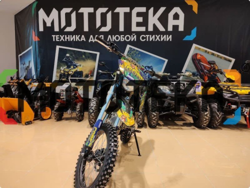 Питбайк SSSR (СССР) CORE SA Blue Green Monster. арт. SCRECB015EGH3 фото 9
