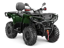 Квадроцикл AODES (Аодес) Pathcross ATV525L 2025 двухместный зелёный с ПСМ