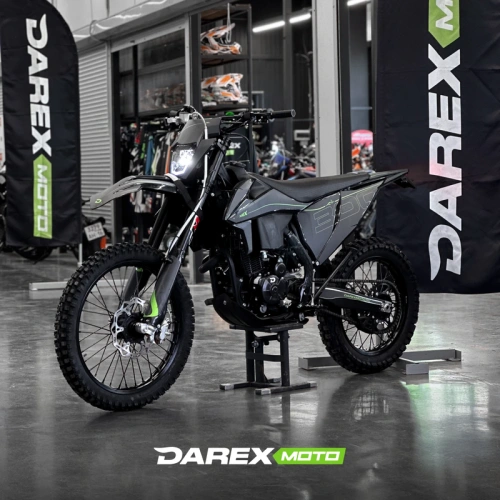 Мотоцикл кроссовый / эндуро Darex (Дарекс) UL black (черный)