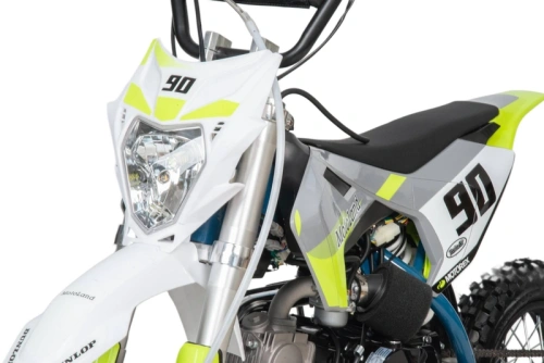 Питбайк MotoLand (Мотолэнд) TCX 125 E 14/12 + фара зелёный фото 2