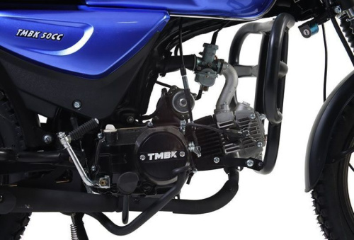 Мопед TMBK ALPHA 50 (110) Blue фото 3