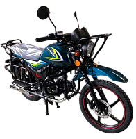 Мопед ROLIZ (Ролиз) Альфа Offroad ES зелёный