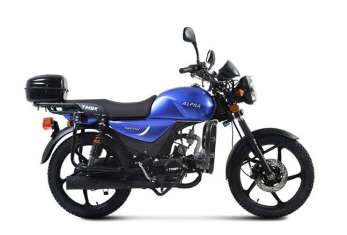 Мопед TMBK ALPHA 50 (110) Blue фото 7