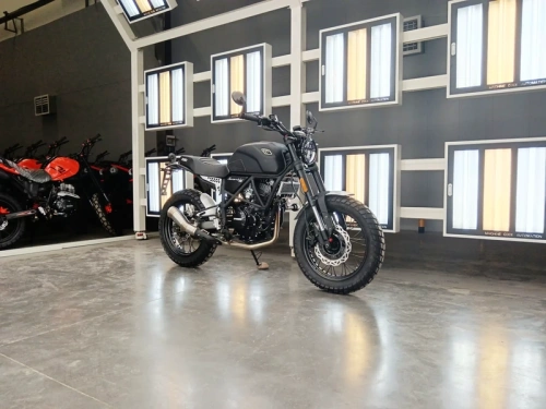 Мотоцикл дорожный FUEGO (Фуэго) Scrambler 250 Air чёрный с ПТС фото 5