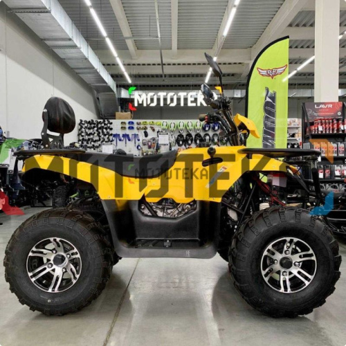 Квадроцикл IRBIS (Ирбис) ATV 200 Premium 2024 жёлтый с ПСМ фото 9