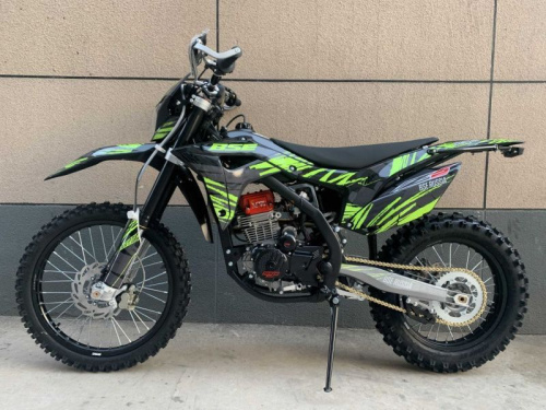 Мотоцикл кроссовый / эндуро BSE (БСЕ) Z5 21/18 Neon Black фото 6