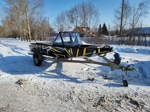 Лодка ПНД Сибирский Адмирал Колчак 480 Jet PRO фото 15