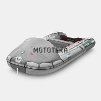 Лодка ПВХ GLADIATOR (Гладиатор) C 420 AL светло-серый/тёмно-серый