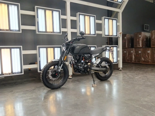 Мотоцикл дорожный FUEGO (Фуэго) Scrambler 250 Air чёрный с ПТС фото 3