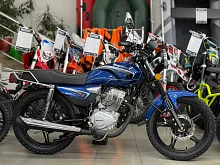Мотоцикл дорожный Regulmoto (Регулмото) RM 125 синий с ПТС