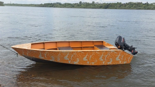Лодка ПНД Сибирский Адмирал Жемчужина сибири 380