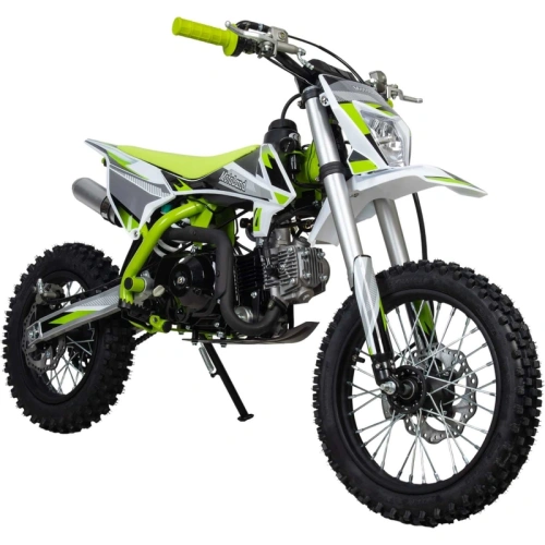 Питбайк MotoLand (Мотолэнд) SX 125 E 14/12 зелёный фото 3