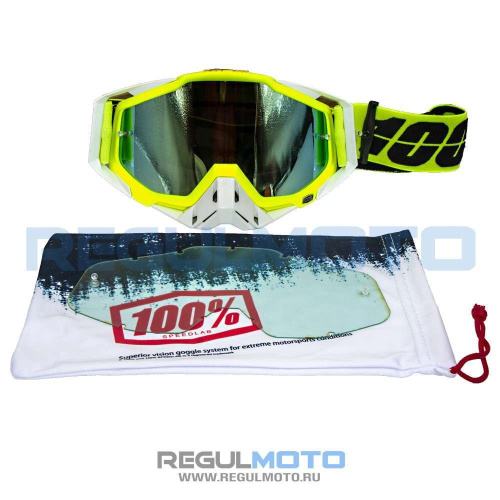 Очки 100% RACECRAFT чёрный фото 5