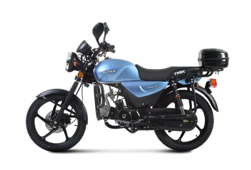 Мопед TMBK ALPHA 50 (110) Light Blue фото 4