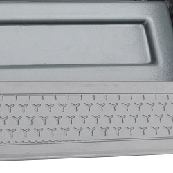 Противоскользящая фрезеровка планшерей для Лодки Navix C43