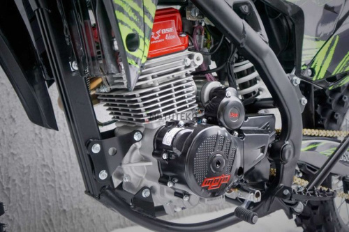 Мотоцикл кроссовый / эндуро BSE (БСЕ) Z5 21/18 Neon Black фото 21