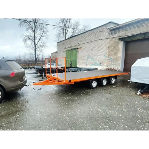 Прицеп трехосный, 4 метра БАРС 1086