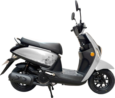 Скутер Motosuper (Мотосупер) S9 49 (125) Blanc Gris - купить с доставкой, по выгодной цене в интернет-магазине Мототека