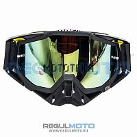 Очки 100% RACECRAFT белый/чёрный/зелёный