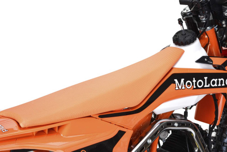Питбайк MotoLand (Мотолэнд) SX 125 E 17/14 оранжевый - купить с доставкой, по выгодной цене в интернет-магазине Мототека