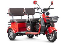 Пассажирский электротрицикл Rutrike (Рутрайк) Gelbert Kappa 48V/60V 650Вт Красный