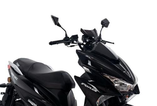 Скутер TMBK AERO 50 (150) Black фото 4
