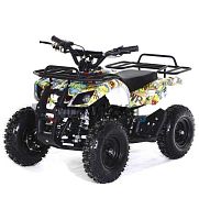 Квадроцикл детский Motax (Мотакс) ATV Mini Grizlik X - 16 [эл. ст.] бомбер (машинокомплект)