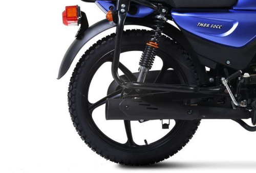 Мопед TMBK ALPHA 50 (110) Blue фото 4