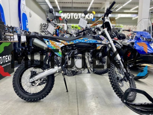 Питбайк SSSR (СССР) CORE SA Blue White Monster фото 14