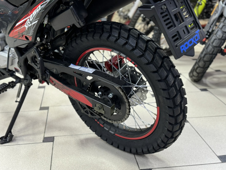 Мотоцикл кроссовый / эндуро ROCKOT (Рокот) XR250 чёрный/красный 21/18 с ЭПТС - купить с доставкой, по выгодной цене в интернет-магазине Мототека