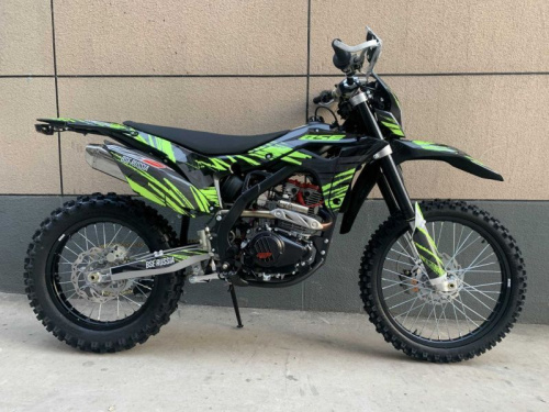 Мотоцикл кроссовый / эндуро BSE (БСЕ) Z5 21/18 Neon Black фото 2