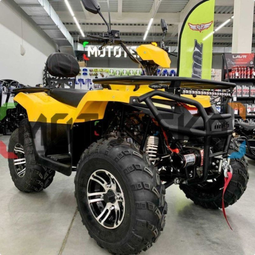 Квадроцикл IRBIS (Ирбис) ATV 200 Premium 2024 жёлтый с ПСМ фото 6