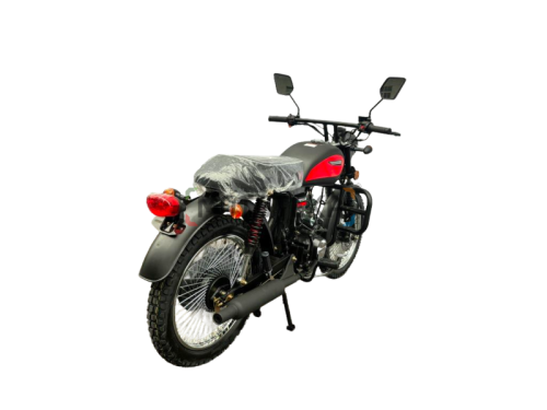 Мопед Мотомир VEGA 49.9 (110) чёрный/красный фото 2