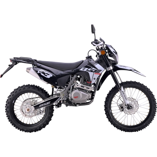 Мотоцикл кроссовый / эндуро BSE (БСЕ) Z3Y Black/White Stinger