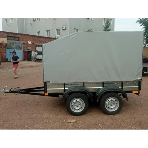 Прицеп оцинкованный, двухосный БАРС 1033 фото 3