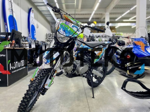 Питбайк SSSR (СССР) CORE SA Blue White Monster фото 16