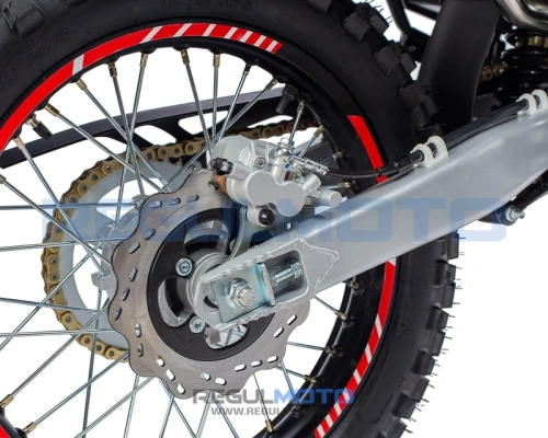 Мотоцикл кроссовый / эндуро Regulmoto (Регулмото) Sport - 003 PR 300 6 передач красный/чёрный с ПТС фото 5