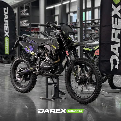 Мотоцикл кроссовый / эндуро Darex (Дарекс) MATAY 250 (black/purple) (черный/фиолетовый) фото 6