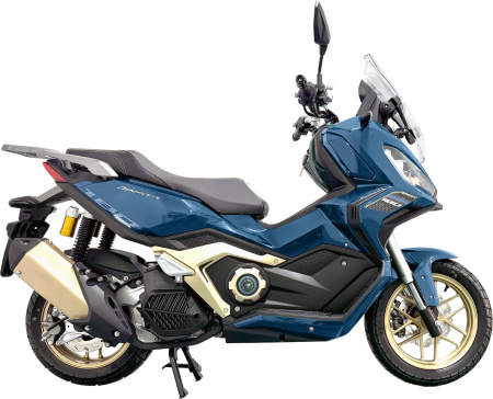 Скутер Motosuper (Мотосупер) Adviser 180 Blue с ПТС - купить с доставкой, по выгодной цене в интернет-магазине Мототека