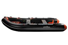 Лодка РИБ (RIB) Admiral (Адмирал) 380 - черно-серая