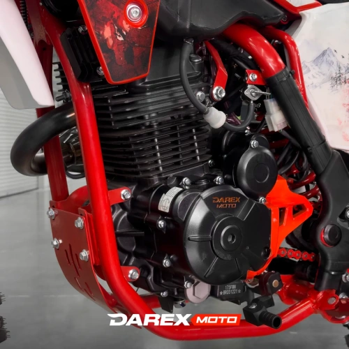 Мотоцикл кроссовый / эндуро Darex (Дарекс) Alga 300 S Red 2025 (красный) фото 10